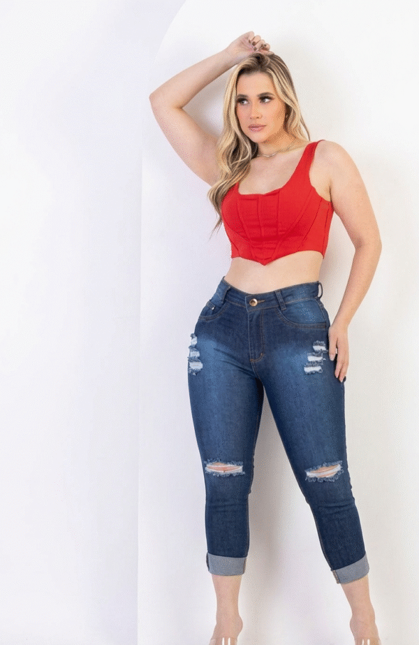 CALÇA JEANS FEMININA